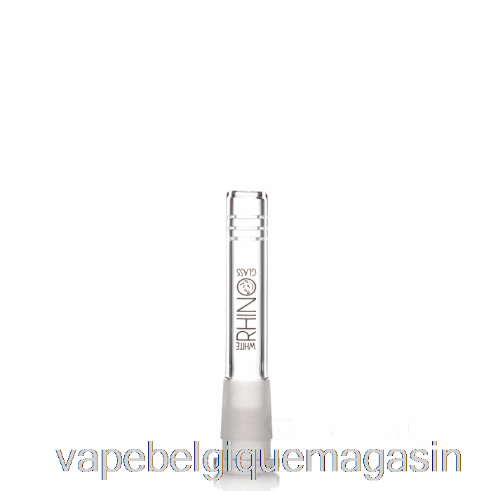 Vape Jetable Rhinocéros Blanc 19/14 Tige En Verre 3.5 Pouces